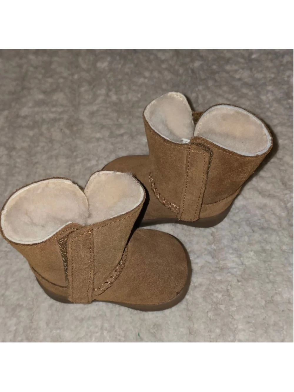 Baby UGG Brown Suede Boots